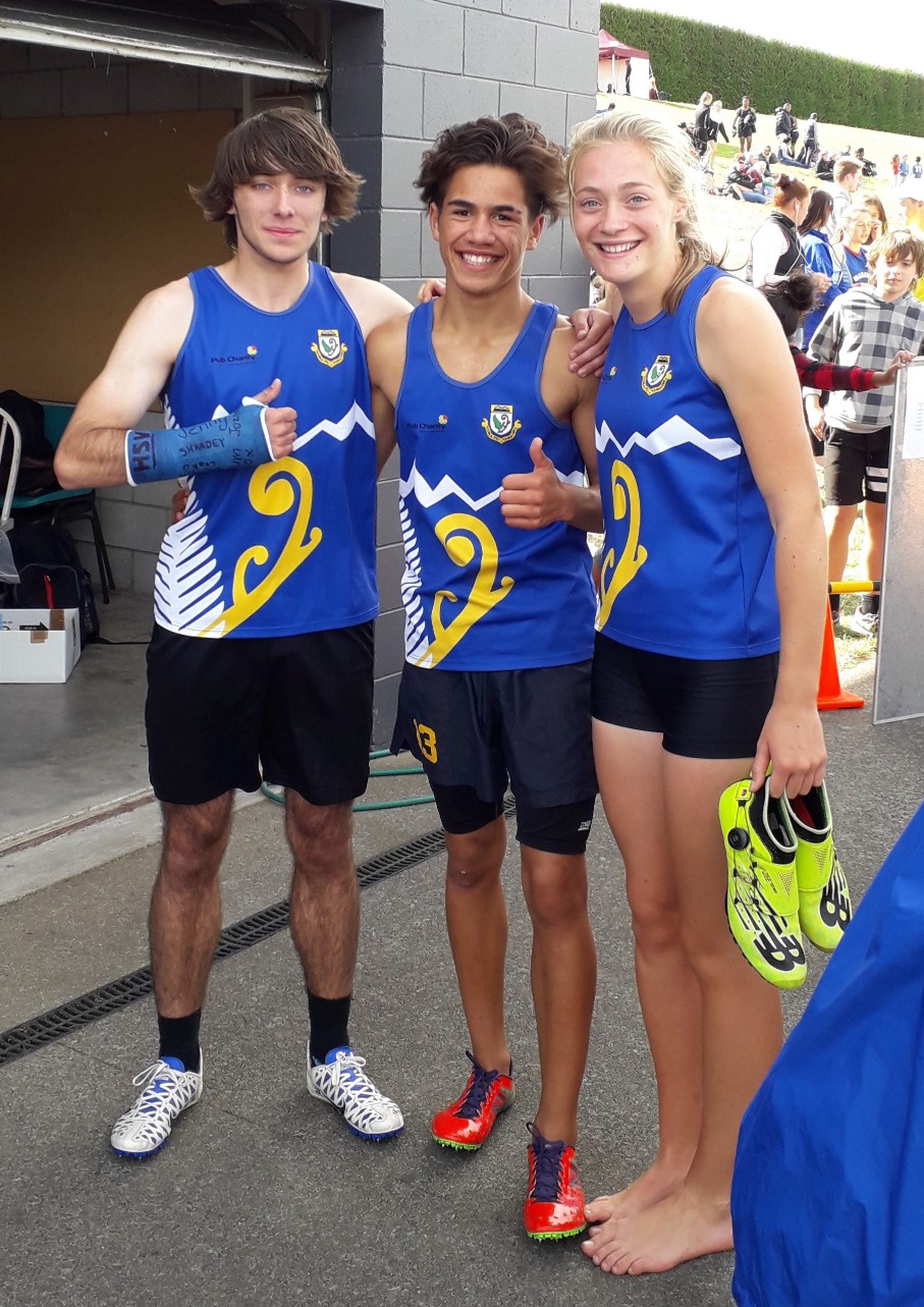 Dylan Tai Leah 100m stars for TC 1